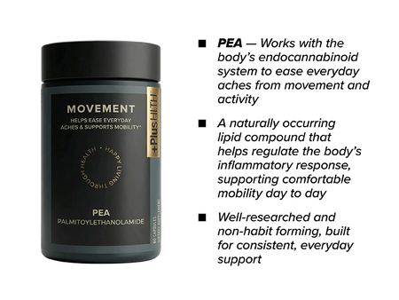 Movement PEA supplement 60 count capsules