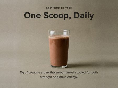 protein with 5g of creatine for a complete protein shake