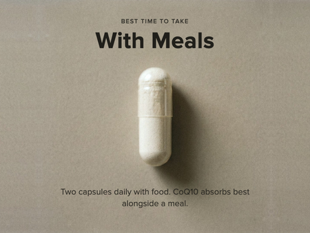 Suggested use 2 capsule with food